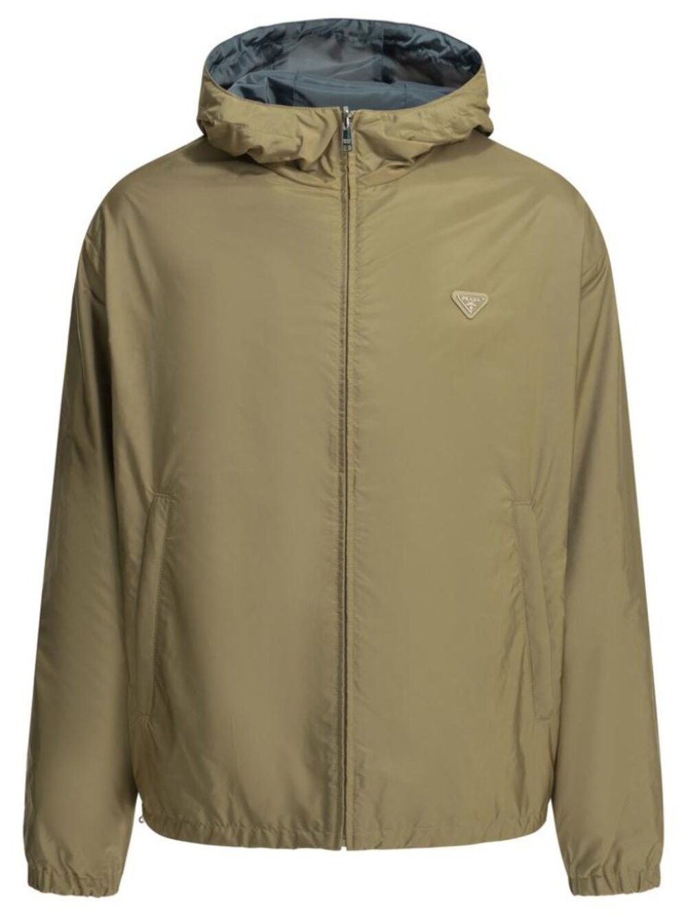 Prada Reversible Windbreaker Jacket With Logo Tag Size L Men